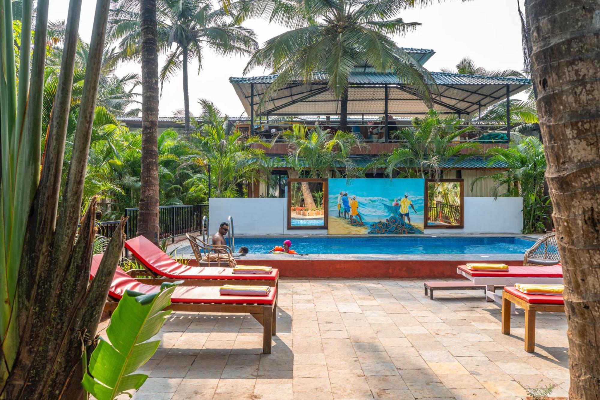Hotel Simrose Agonda Exterior foto