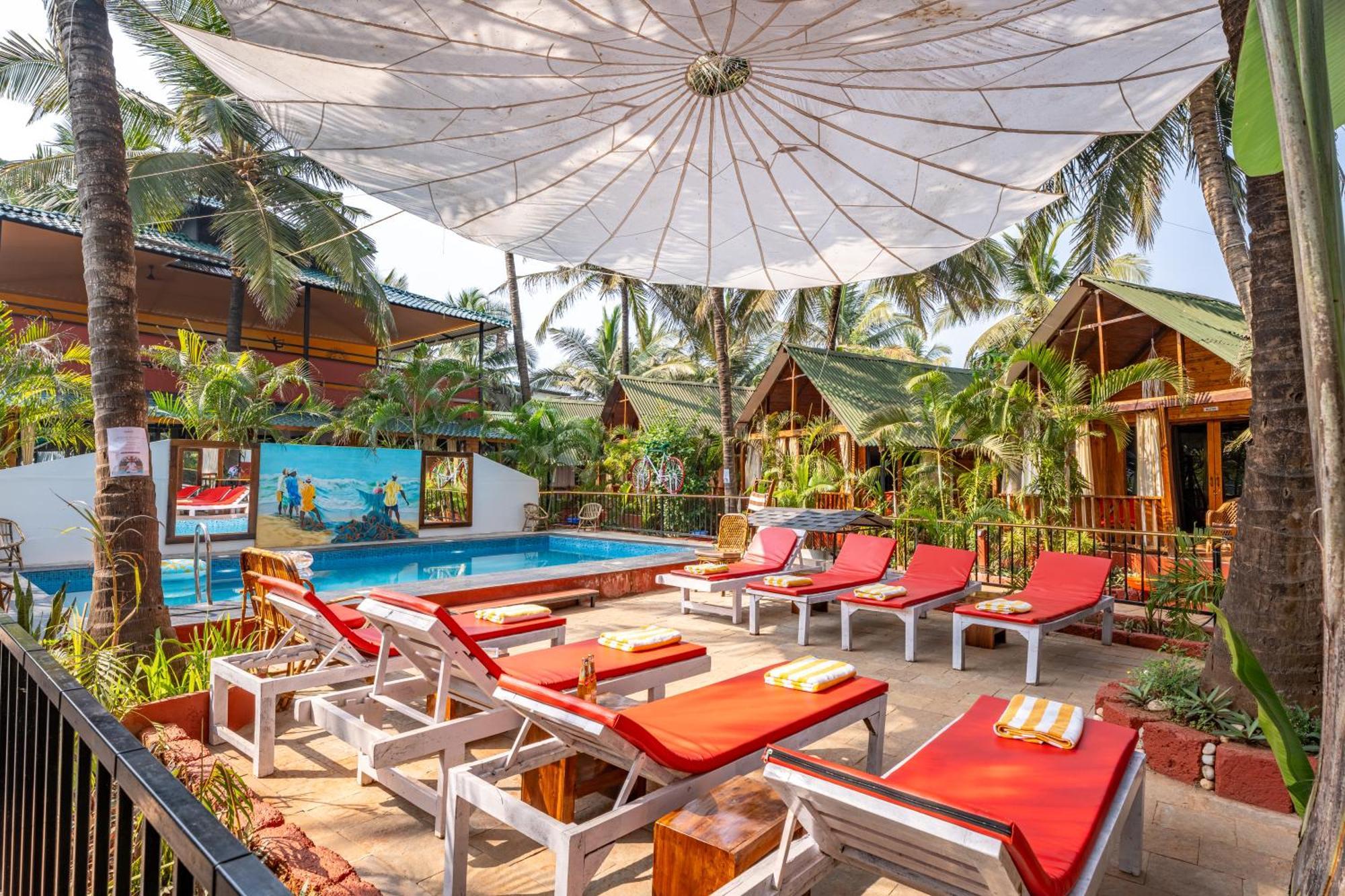 Hotel Simrose Agonda Exterior foto